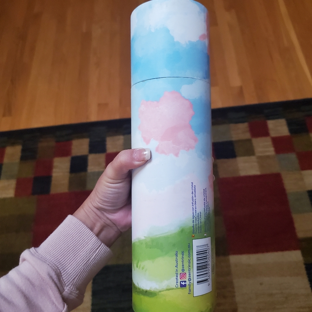CRYSTAL INFUSED GLASS WATER BOTTLE! - Picture 12 of 12
